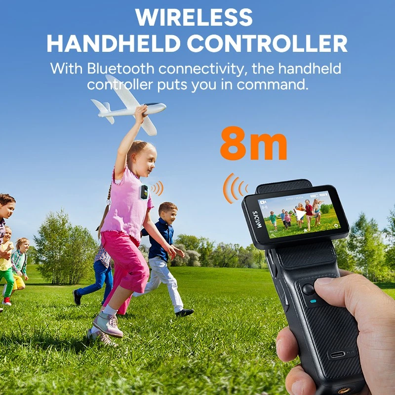 SJCAM C400 Handheld Action Camera 4K   WiFi 5G Touch Screen 6-Axis Stabilization - Image 4 of 4