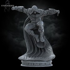 Corvus The Shrouded Viper Rogue Assassin Miniature 3D Printed RPG 32mm and 75mm