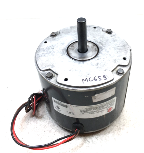 Emerson FAN MOTOR K55HXGDD-8119 1085926 1/3 HP 208/230V 1075 RPM used #MC659