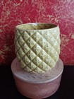 Vintage CARA CREATIONS Hand-Painted Japanese Majolica Pineapple Fruit Cookie Jar — photo 8