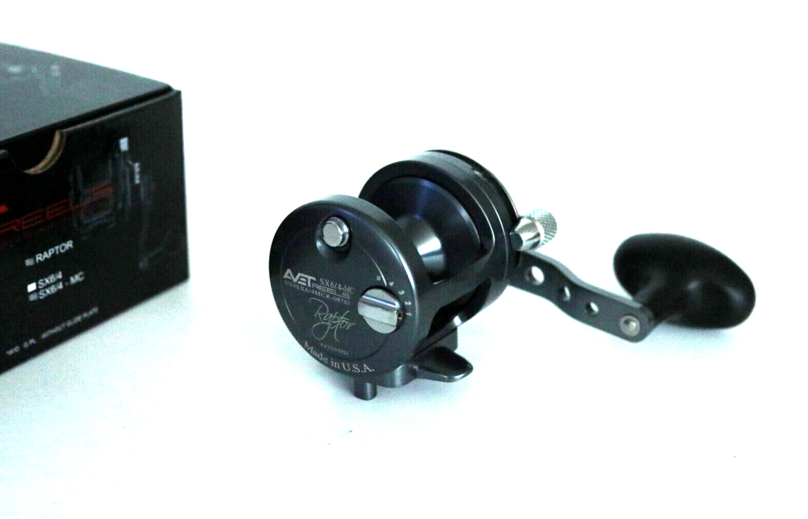 Avet SX6/4 MC RAPTOR 2-Speed Lever Drag Casting Reel - GUNME