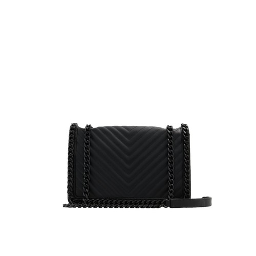 SELENT ETHER PASSION36 2-Way Handbag Black Nylon Unisex Shoulder
