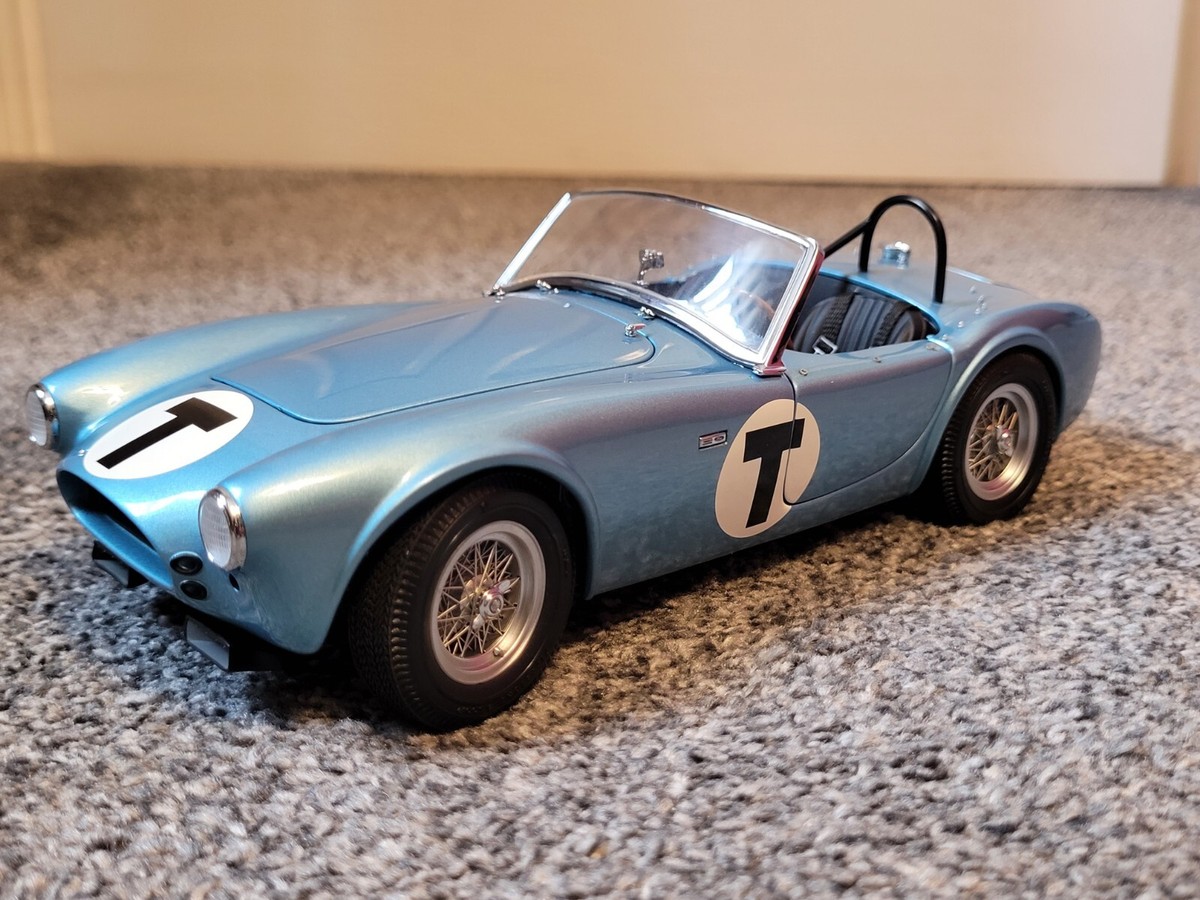 エグゾト 1/18 1962 シェルビー AC コブラ 260/289 無塗装 アルミニウム exoto Shelby Cobra 破損有【20
