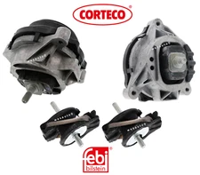 OEM Engine Motor Mount & Transmission Mount Set 4pc For BMW 328d 14-18