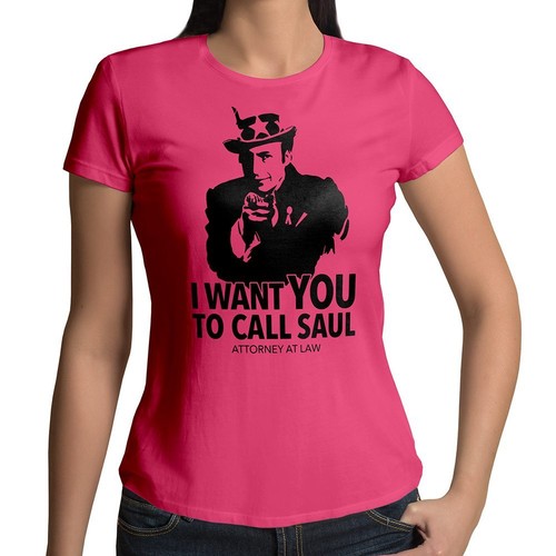 Better Call Uncle Saul Breaking Bad Funny Cool Womens Juniors Girls Tee T-Shirt - Picture 16 of 27