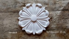 R11 Gips Stuck Rosette Stuckornament Stuckrosette  Deckenrosette 