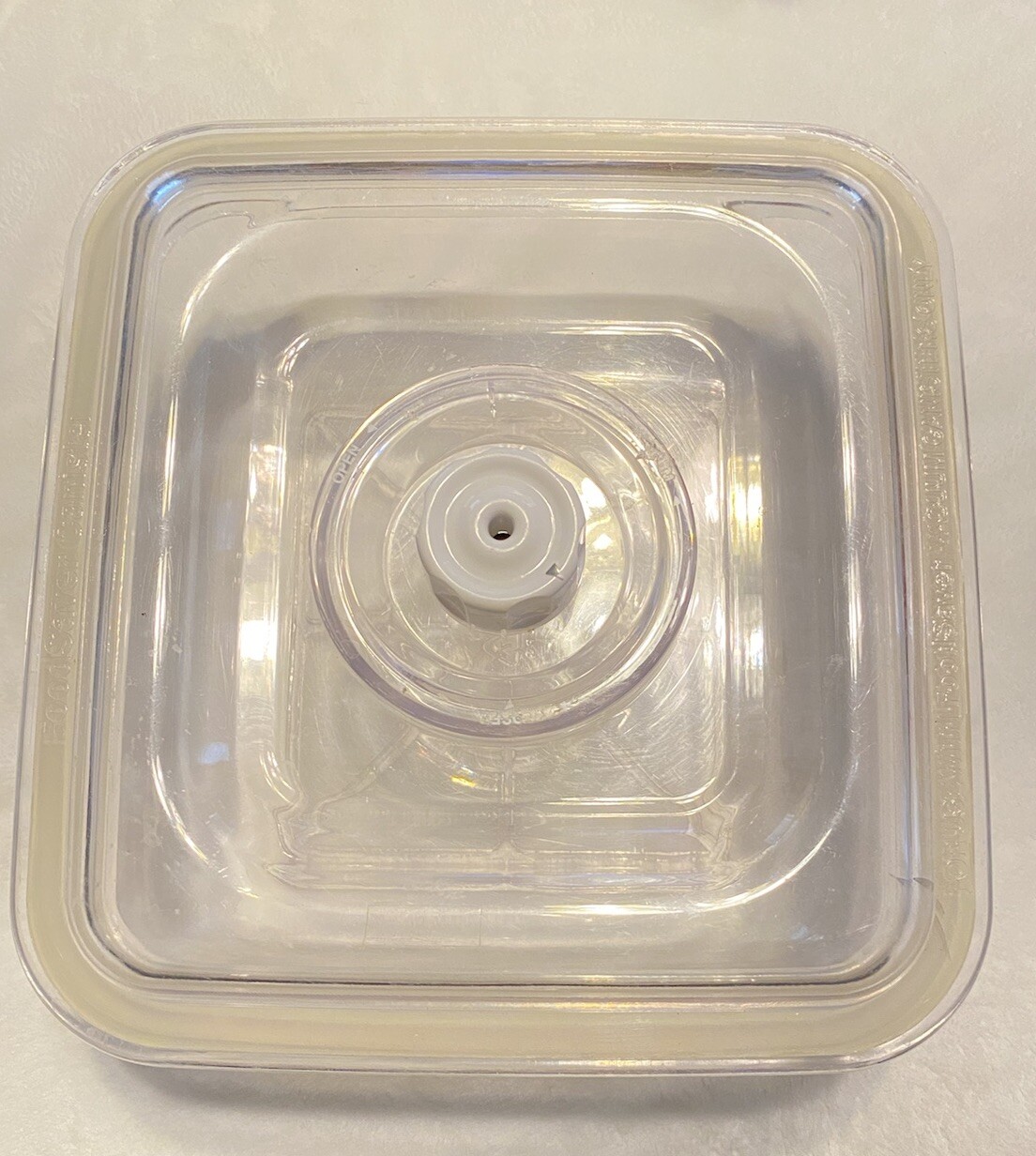 FoodSaver Quick Marinator 2 1/4 Qt Clear Square Vacuum Seal Marinating