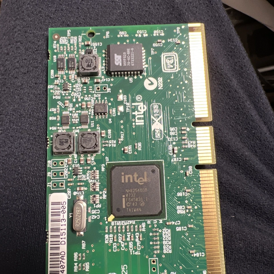 Intel pci 133 d33025 dual port server adapter! - Image 2 of 4