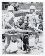 1966 ROK Lt. Ahn Jong Moon War Memorial An Lao River Valley Vietnam News Photo