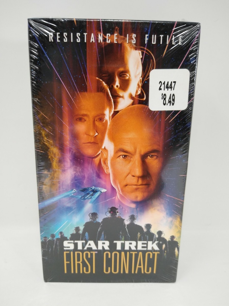 STAR TREK First Contact VHS New Sealed Video Cassette Tape