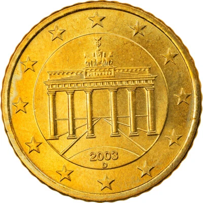 République fédérale allemande, 50 Euro Cent, 2003, Munich, SPL, Laiton - Photo 1/2