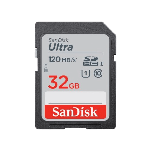 Carte mémoire SDHC SanDisk Ultra 32 Go 120 Mo/s SDSDUN4-032G-GN6 EN 5 ans - Photo 1 sur 1