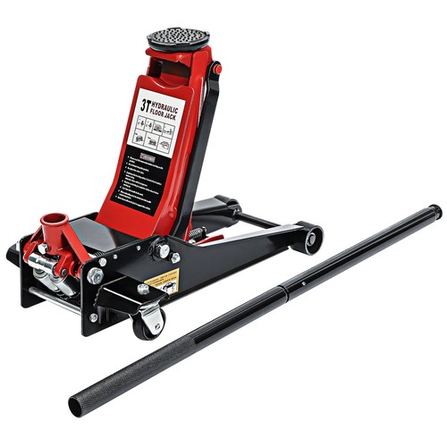 Durable steel Trolley Jack 3 Ton Compact Hydraulic for Van Car Caravan - Picture 10 of 10
