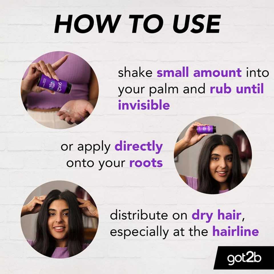 Schwarzkopf got2b Powder'ful Volumizing Styling Powder, 6 Pack of 10g - Image 2 of 4