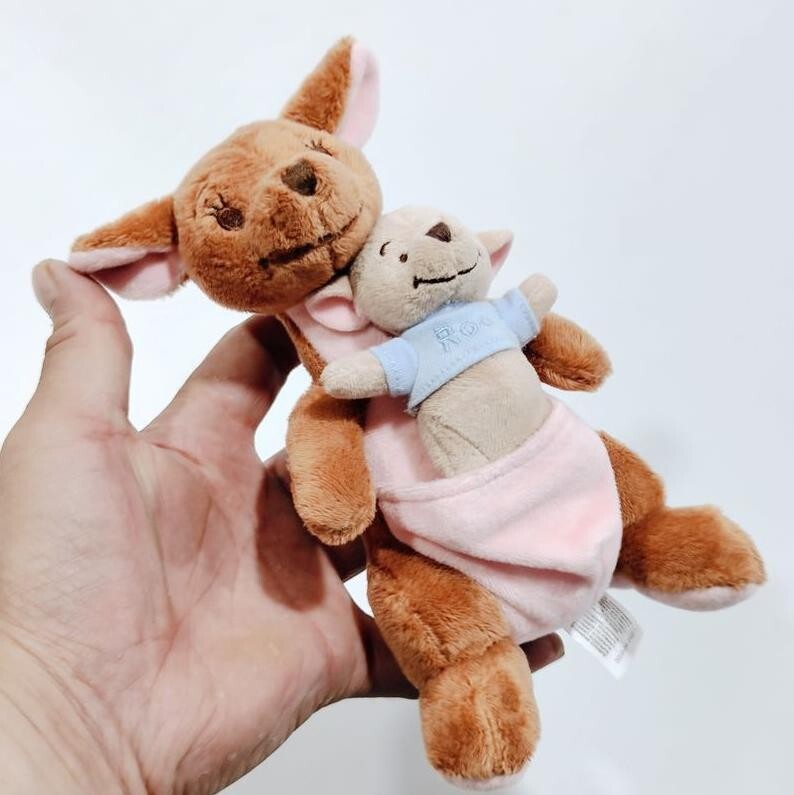 NEW Disney Kanga Mum And Roo Plush Toy Winnie The Pooh Kangaroo Stuffed Animal