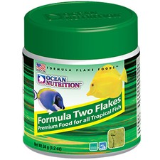 Ocean Nutrition Formula Two Flakes 34 grams 1.2 oz Fish Food Saltwater Marine