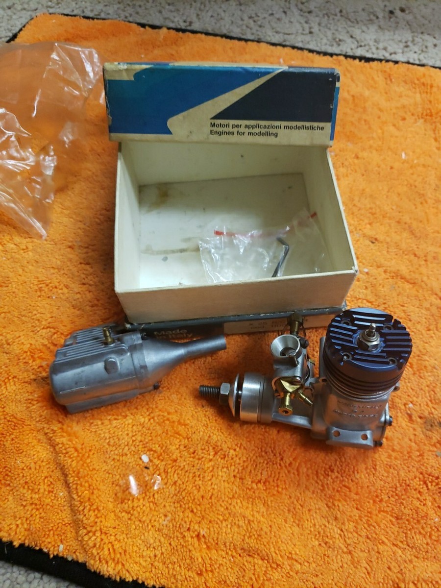 SUPER TIGRE Engine - Super Tigre X 25 Blue Head RC w/Muffler