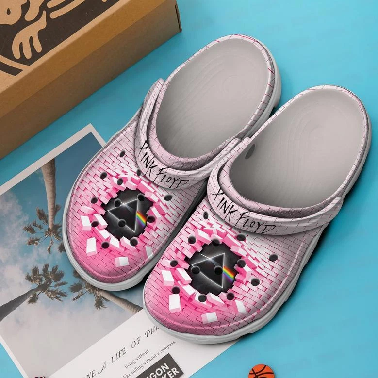 Pink Floyd Music Band Crocband Clogs Shoes