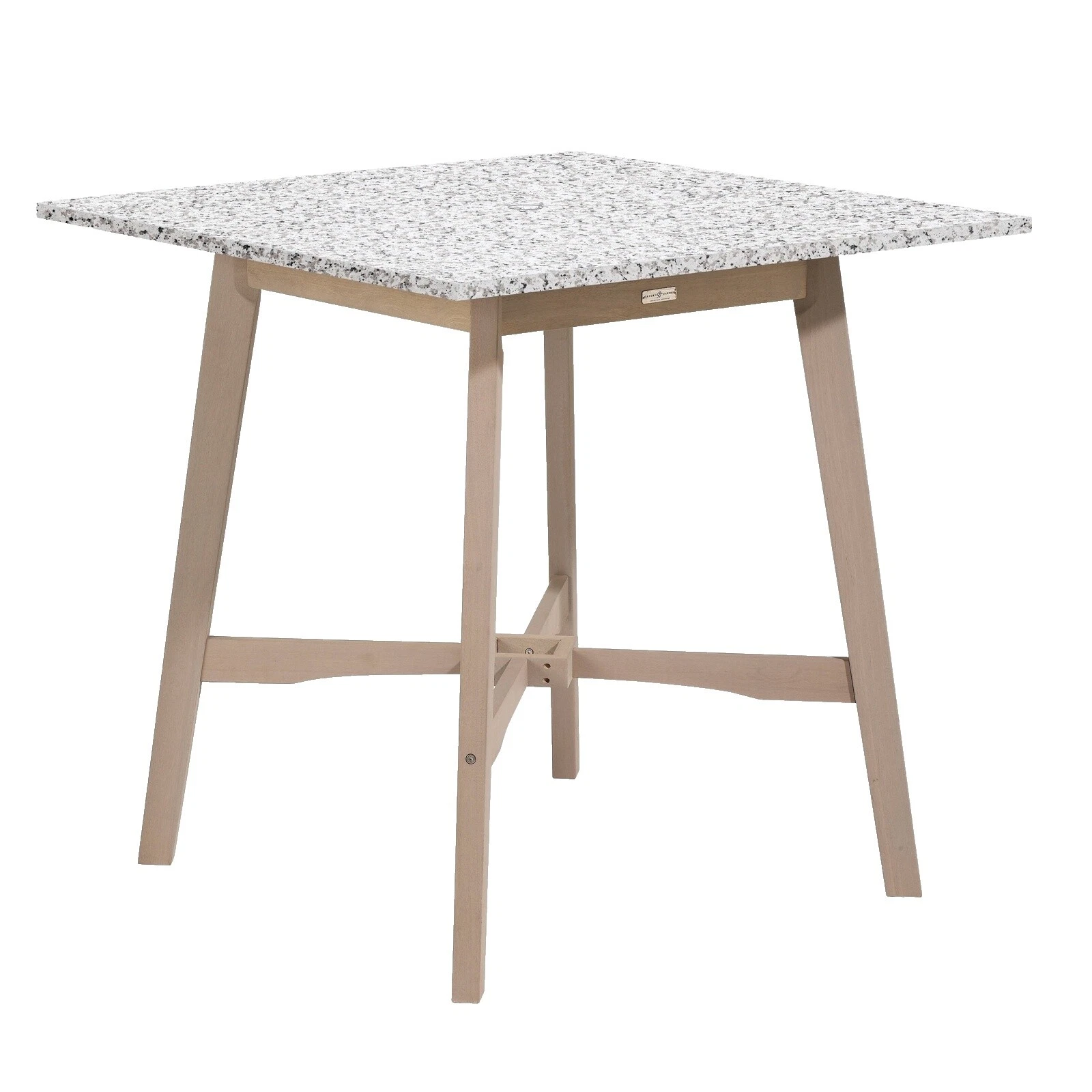 Barra cuadrada blanca Tablas Tablas