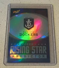 2024 Footy Stars Fremantle Rising Star Predictor Platinum 43/60  RSPP6