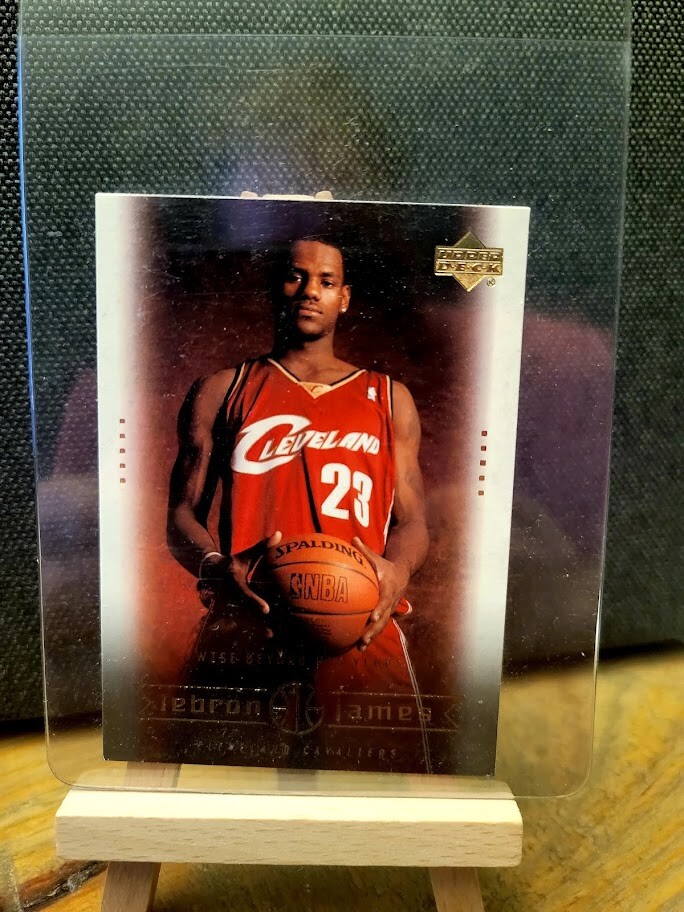 Lebron James 2003 Upper Deck Rookie Card #20 Wise Beyond His Years RC GOAT