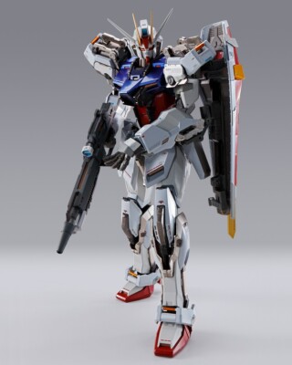 Metal Build Strike Gundam Sword Launcher Striker Set Heliopolis