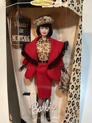 City Seasons Barbie Collector Winter in Montreal 1999 Mattel