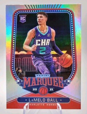2020-21 Panini Chronicles LAMELO BALL #266  Marquee  Rookie!!  MINT!