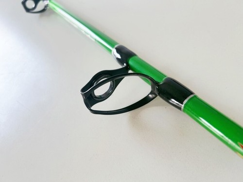 Offshore Rod Deep Sea Heavy Eyes Downrigger 80lb Test Large Eye 6ft Roller Tip - Picture 5 of 8