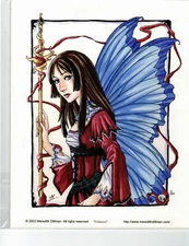 "RIBBONS" SIGNED!!  -  MEREDITH DILLMAN Fairy Print  LIMITED EDITION!  17/100