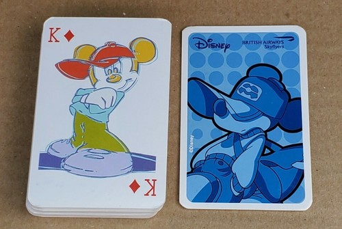 MICKEY MOUSE DISNEY PLAYING CARDS - 2 SETS - Picture 5 of 5