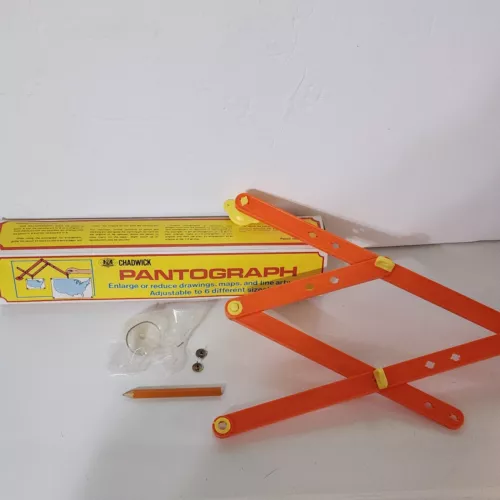 VINTAGE 1980 Chadwick Plastic Pantograph Enlarge & Reduce Drawing Map & Artwork