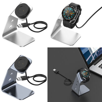 Aluminum Alloy Charging Dock Holder for Huawei Watch GT 2e/2/Honor Watch GS Pro