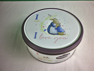 Jabobsens Keksdose Peter Rabbit  I love you  Blechdose leer cl383