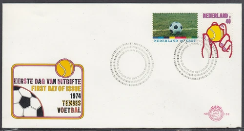 Netherlands Scott 513-4 FDC - Anniversaries & Events