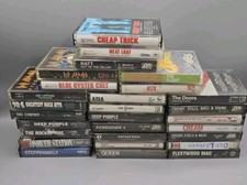 Lot Of 25 Cassette Lot Classic ROCK Deep Purple Fleetwood Mac Queen Asia