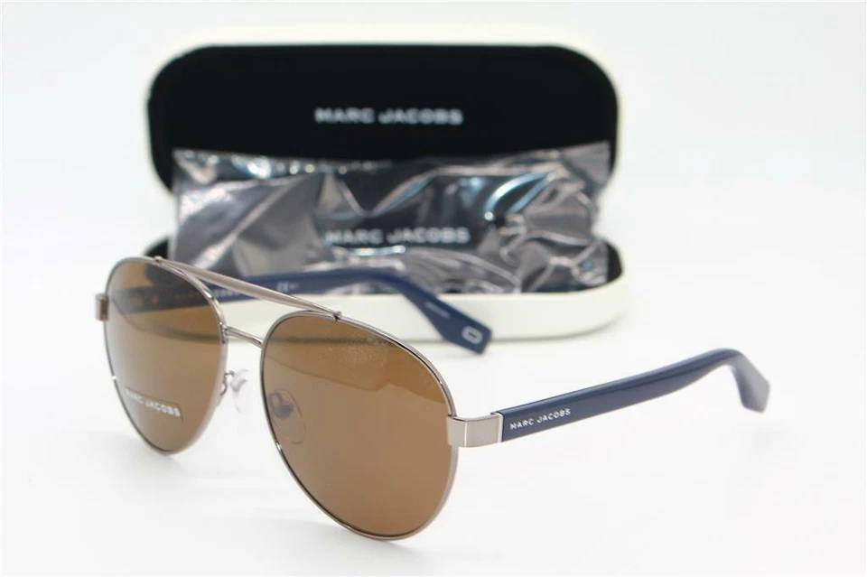 NUEVAS GAFAS DE SOL MARC JACOBS MARC 341/S PJP70 PLATEADAS AUTÉNTICAS MARC341/S 60-15 Foto 3 de 3