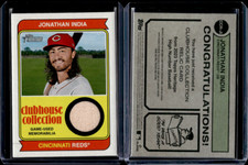 2023 Topps Heritage High Number Clubhouse Collection #CCR-JI Jonathan India