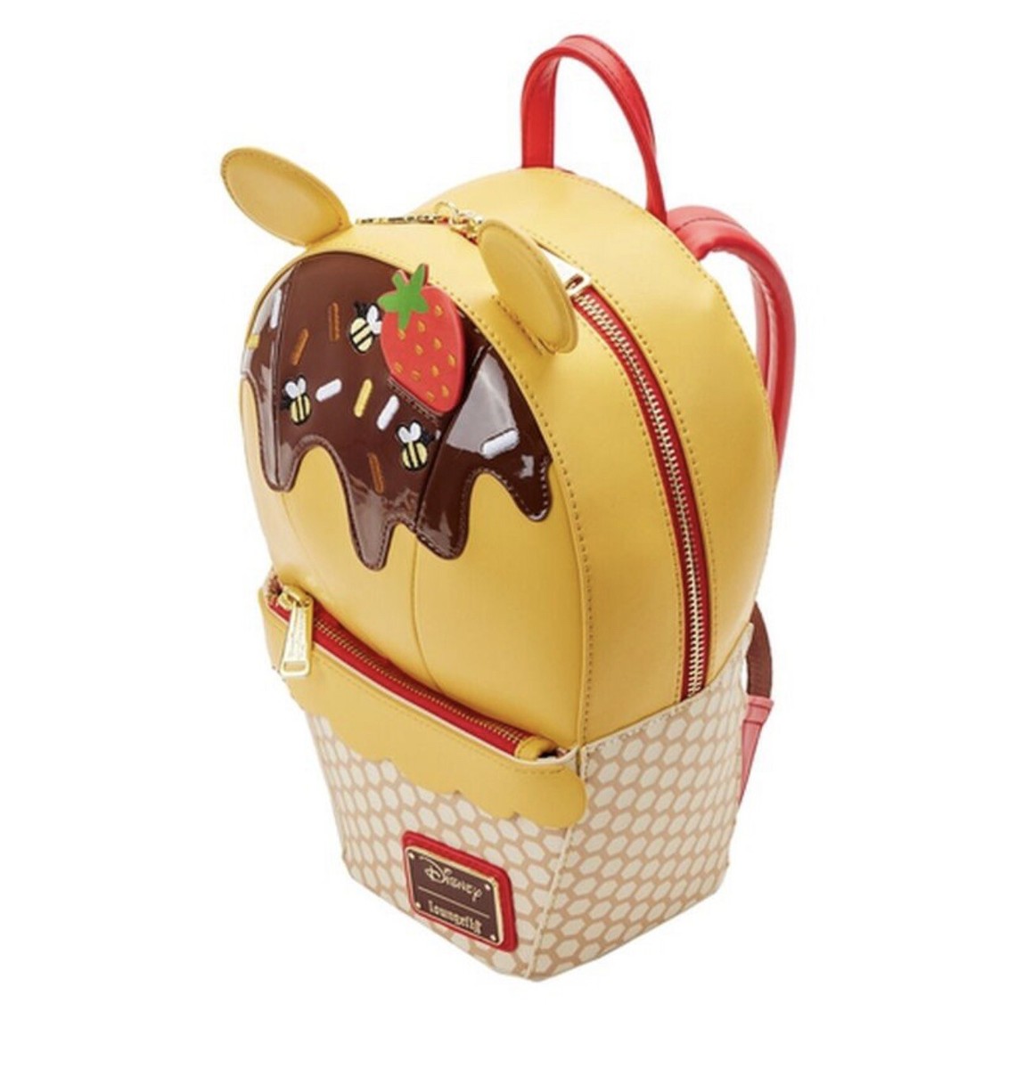 【Launge Fly】Exclusive - Winnie the Pooh Ice Cream Backpack Loungefly Disney Exclusive Winnie The Pooh Ice Cream