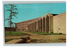 1960s State Ball University Muncie Postcard Indiana Paul B Williams Hall 