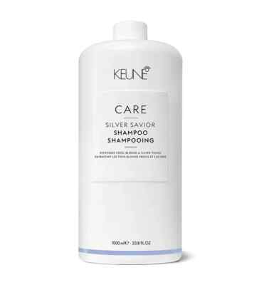 KEUNE CARE SILVER SAVIOR SHAMPOO - 1000ML / 33.8 FL. OZ