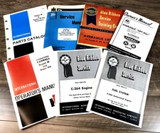 International Farmall Super M Tractor Service Parts Operators Manual Engine Set