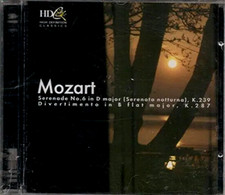 Mozart CD Germany Serenade No 6 IN D Major K.239. Divertimento B Hdc NEW Sealed