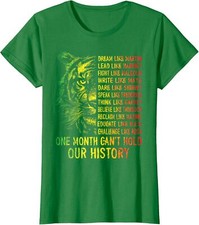 Black History Month Dream Like Martin African Gift Ladies' Crewneck T-Shirt