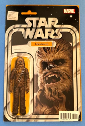 Star Wars #4 Action Figure Variant CHEWBACCA (Marvel 2015)