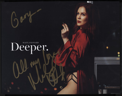 Maitland Ward Adult Actress Autographed 8x10 Vixen Promo Photo w/COA WWE32-95