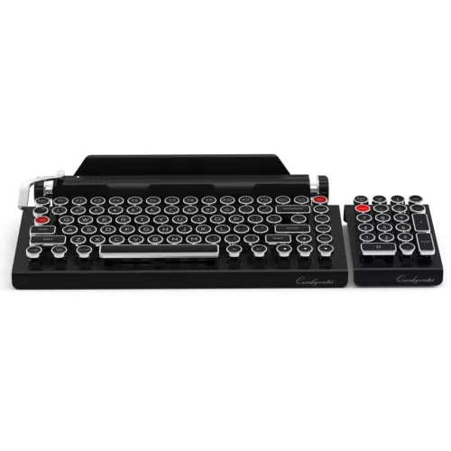 QWERKYWRITER + NUMKEY + ERGO WRIST REST Bundle by QWERKYTOYS Assembled in USA