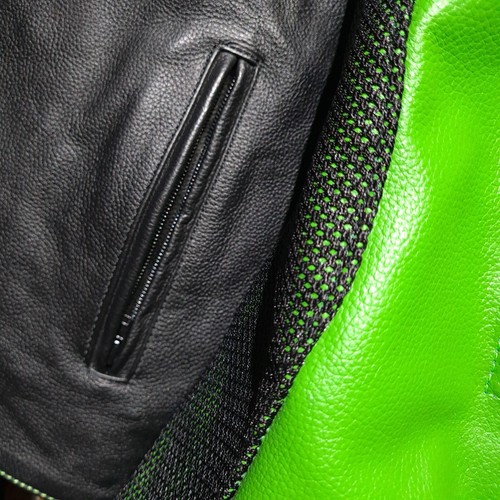 KAWASAKIMan'sMotorbike Jacket/Like NEW/4XL/Armp2Armp65cm/Around Waist121cm/L70cm - Picture 17 of 24