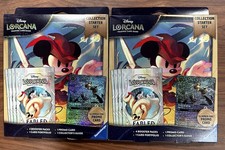 Disney Lorcana TCG: Fabled Collection Starter Set Lot of 2 Factory Sealed