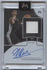 VICTOR WEMBANYAMA /99 RPA AUTO GAME USED PATCH ROOKIE MERCURY 2023-24 TOPPS RC 8